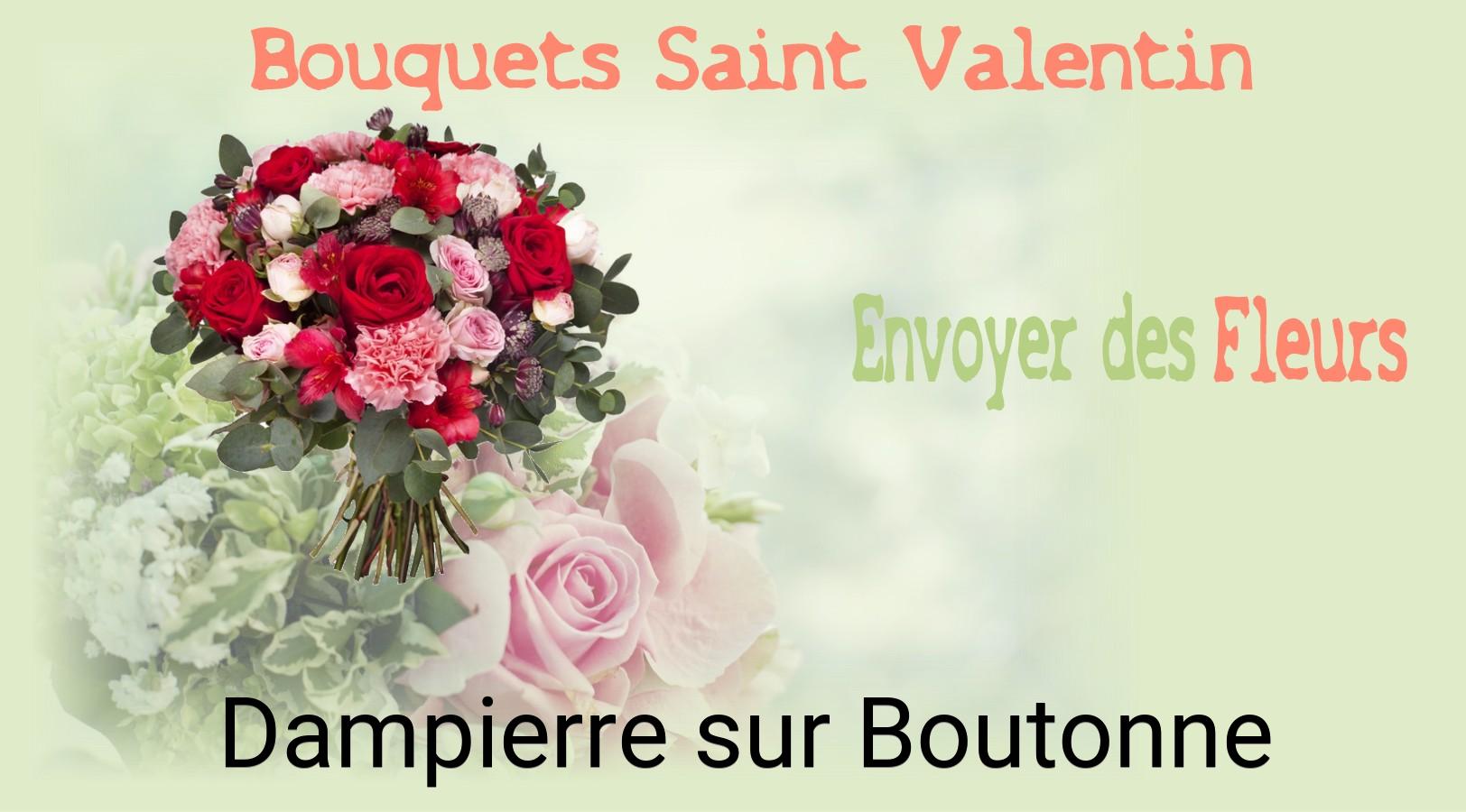 Roses de Saint-Valentin livrées à Dampierre-sur-Boutonne